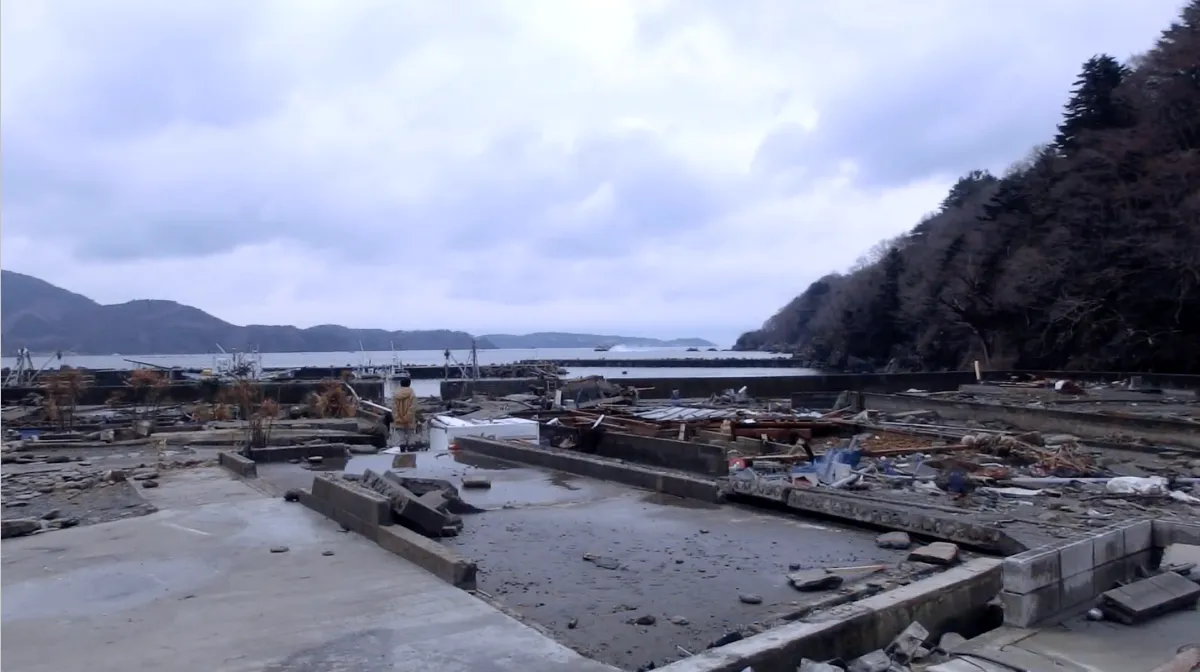 2011年3月26日　弊社代表　木村正清実家跡